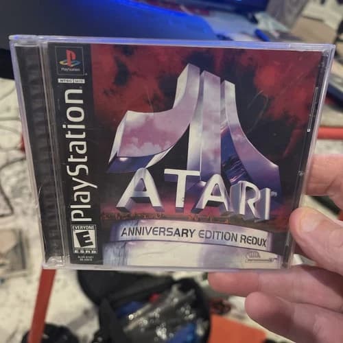 Atari Anniversary Edition Redux PlayStation PS1 Video Game Classic Arcade Tested