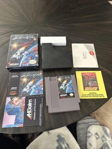 Nintendo NES Game Destination Earthstar CIB Complete In Box