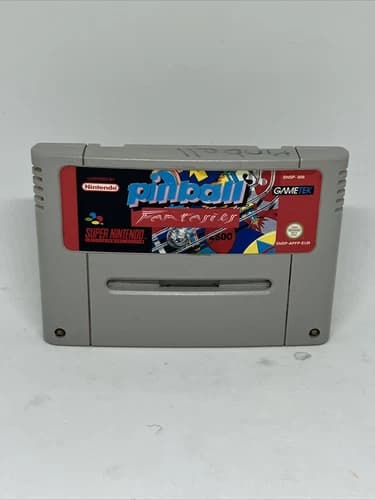 Pinball Fantasies - Super Nintendo SNES Game - Cart Only Tested