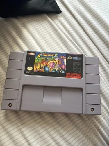 SNES Super Bomberman 2 (Super Nintendo Entertainment System, 1994)