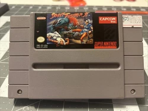 Street Fighter 2 Snes - tested authentic