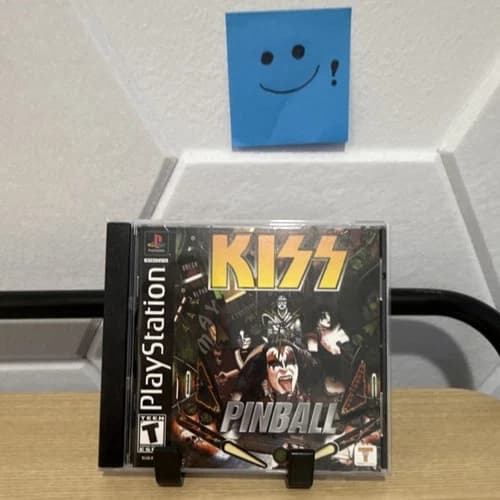 Kiss Pinball CIB PlayStation 1 PS1 Pinball Game Manual Included