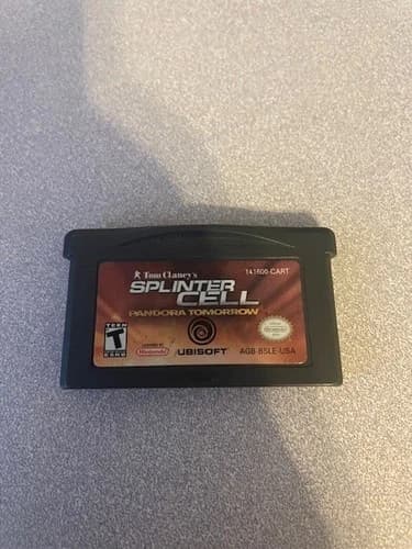Nintendo Gameboy Advance Tom Clancy's Splinter Cell Pandora Tomorrow game