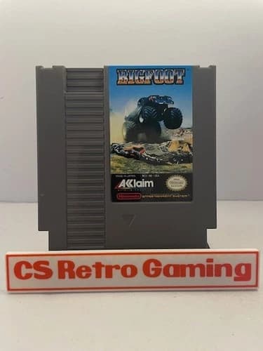 Bigfoot (Nintendo NES) Authentic Cleaned Tested Working