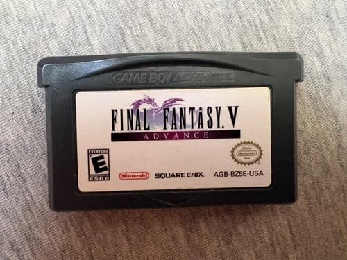 Final Fantasy V 5 Advance Nintendo Gameboy Advance Loose CartridgeOnly Authentic