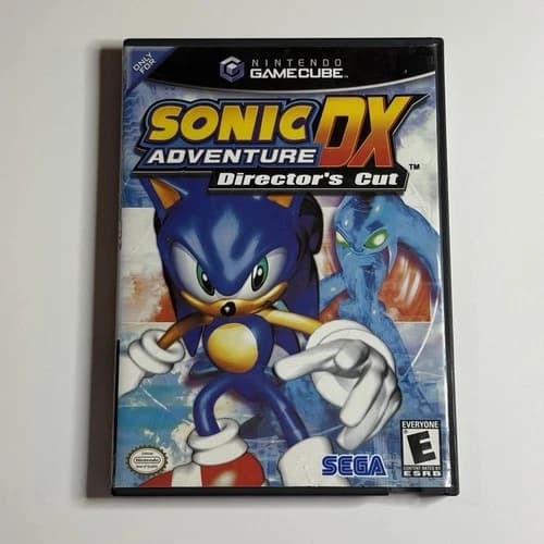 Sonic Adventure DX Director's Cut Nintendo Gamecube Authentic Complete CIB