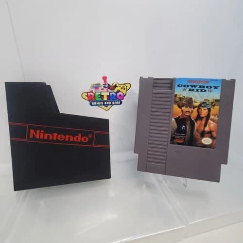 *Rare* Cowboy Kid (Nintendo NES, 1992) Authentic Tested - Clean