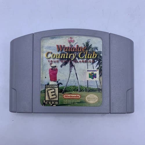 Waialae Country Club: The True Golf Classic (N64 Nintendo 64) Tested Cart Only