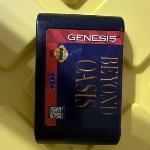 SEGA Beyond Oasis Sega Genesis KA Action Adventure Game Cartridge
