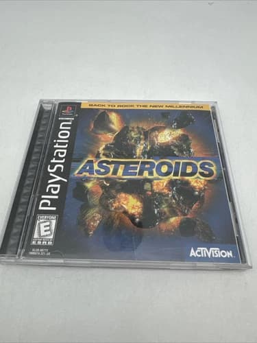 Asteroids ORIGINAL (Sony Playstation 1 ps1) Complete, Tested Clean!