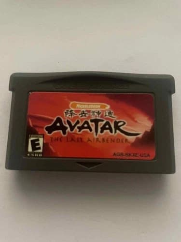 NINTENDO GAMEBOY ADVANCE GAME AVATAR THE LAST AIRBENDER VERY GOOD ORIGINAL COND