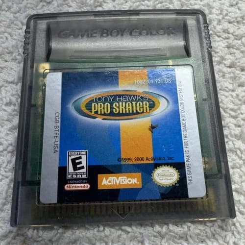 Tony Hawk's Pro Skater Used Nintendo Game Boy Color 2000 Tested