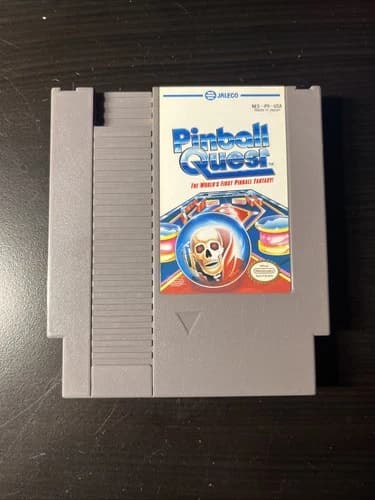 Nintendo NES Pinball Quest Pinball Jaleco NTSC-U/C (US/Canada) Cartridge