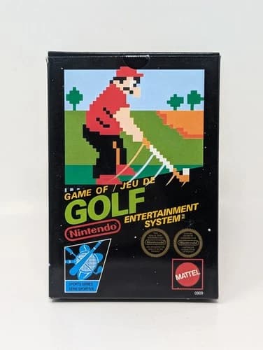 Golf (Nintendo Entertainment System, 1985) - CIB Complete VG