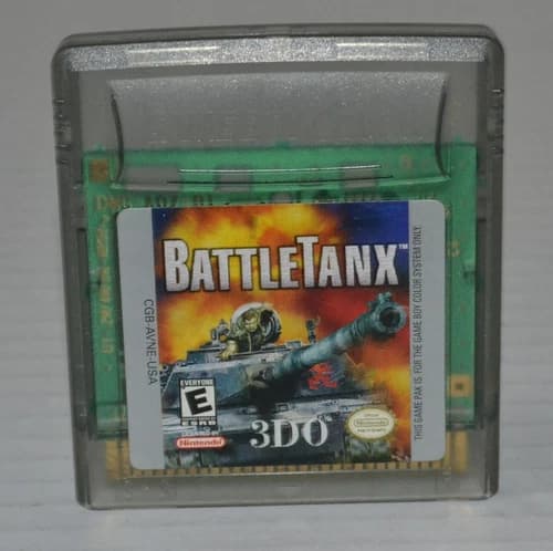 BattleTanx Nintendo Game Boy Color 1999 Authentic Cartridge Only Tested Working