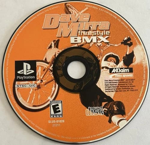 Dave Mirra Freestyle BMX -BL (PlayStation, PS1) DISC ONLY | NO TRACKING | M1870