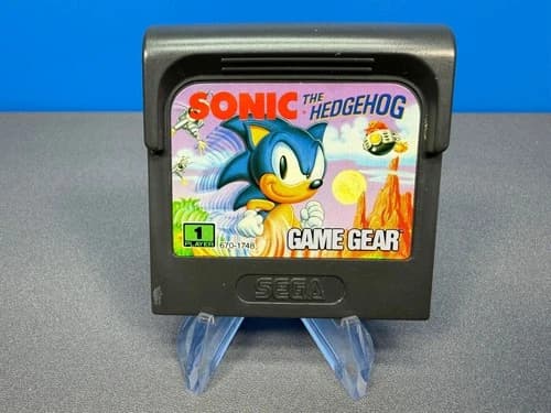 SEGA GAME GEAR SONIC THE HEDGEHOG 1 ORIGINAL GAME
