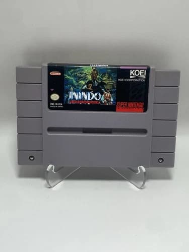 Inindo The Way of the Ninja SNES Super Nintendo Cart Only