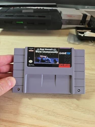 Nigel Mansell's World Championship Racing (Super Nintendo Entertainment System,
