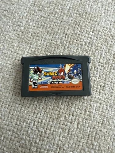 Sonic Battle Gameboy Advance Authentic Tested Cartridge Only Fast Shipping!