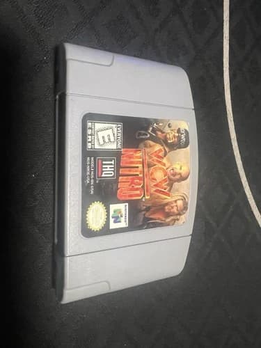 WCW Nitro (Nintendo 64 N64 1999) Authentic - Cartridge Only - Tested and Working