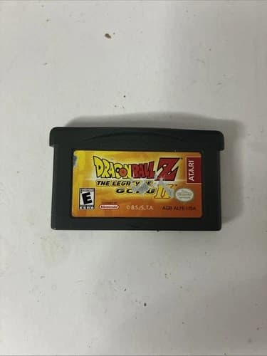 Dragon Ball Z : The Legacy Of Goku II 2 Nintendo GameBoy Advance GBA Tested