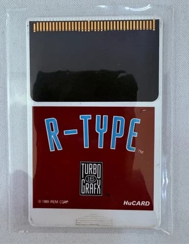 R-Type - TurboGrafx 16 - TG16 - HuCard only - Authentic