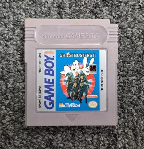 Ghostbusters II (Nintendo Game Boy, 1990) 2 GB Original Tested!