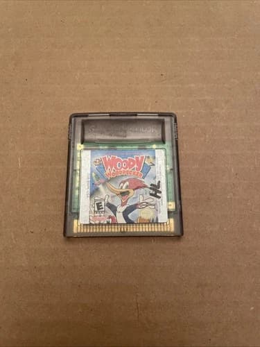 Woody Woodpecker (Nintendo Game Boy Color, 2001) Authentic - Tested