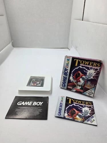 Towers Lord Baniff's Deceit RPG Game for Gameboy Color Complete never used #A18