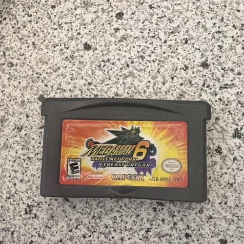 Mega Man Battle Network 6: Cybeast Gregar (Nintendo Game Boy Advance GBA)