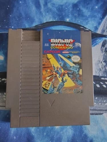 Bionic Commando (Nintendo Entertainment System, 1988) Tested Working NES