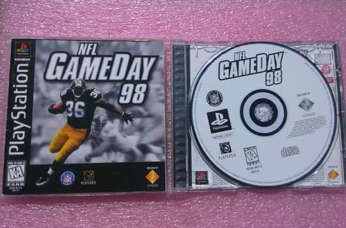 NFL GameDay 98 (Sony PlayStation 1, 1997) PS1