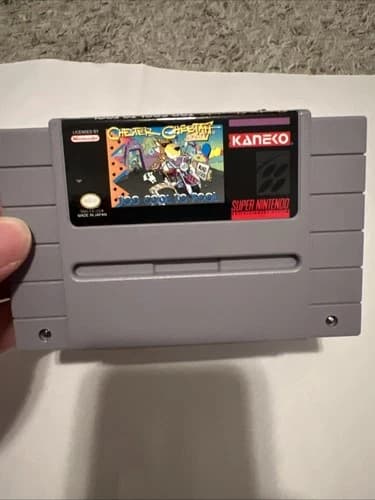 Chester Cheetah Too Cool to Fool Nintendo SNES Authentic Cartridge