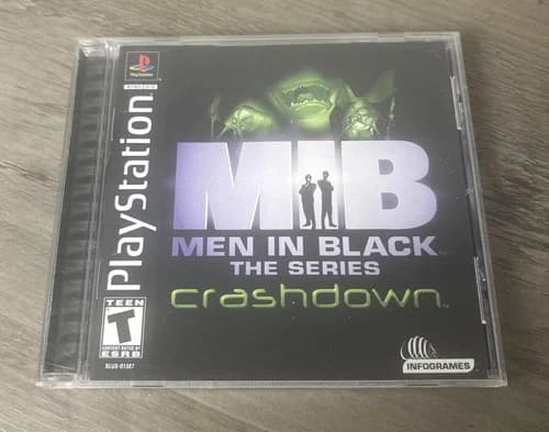Men in Black The Series Crashdown (Sony PlayStation 1, 2001) CIB Complete 🎮💥