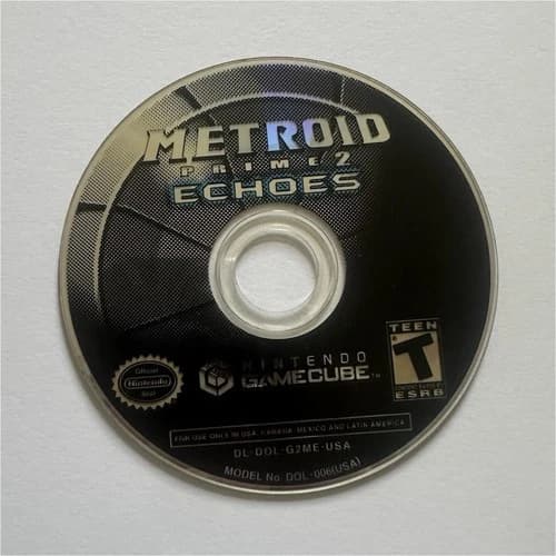 Nintendo Metroid Prime 2: Echoes GameCube NTSC-U/C DISC ONLY, WORKING