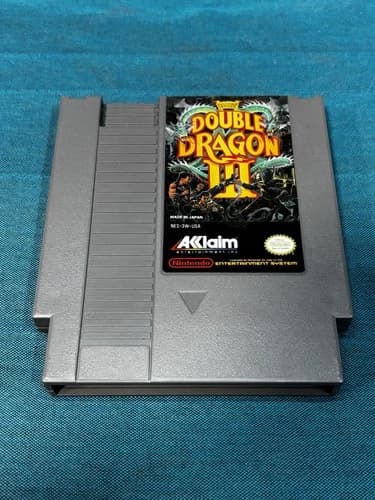Double Dragon III 3: The Sacred Stones 1991 NES Tested Working Authentic