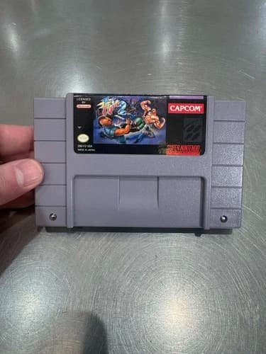 Final Fight 2 SNES Super Nintendo Entertainment System, 1993 - TESTED AND WORKS