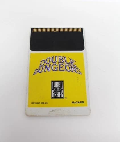 TurboGrafx-16 HuCard Double Dungeons HuCard Only Tested Working
