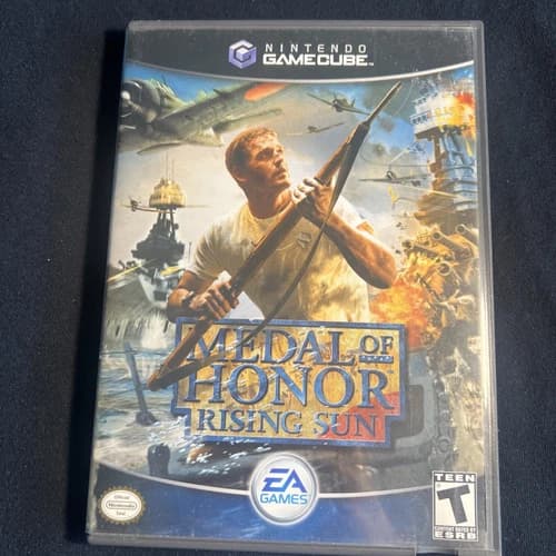 Medal of Honor: Rising Sun (Nintendo GameCube, 2003) CIB, Tested and Working