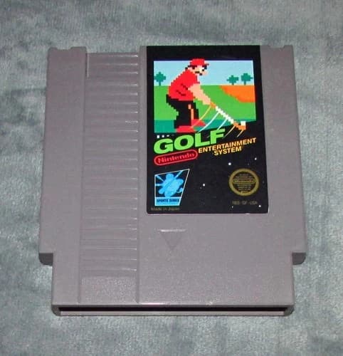 Golf for Nintendo NES Fast Free Shipping Authentic