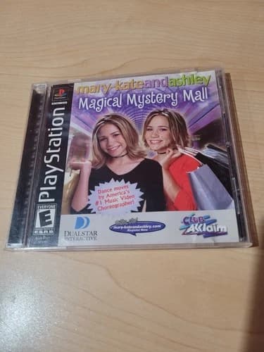 Mary-Kate and Ashley Magical Mystery Mall (PS1 Game) Complete PlayStation