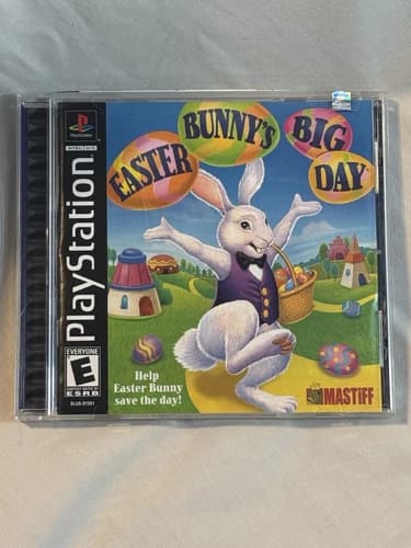 Easter Bunny's Big Day - Sony PlayStation 1, 2003 - Complete - PS1