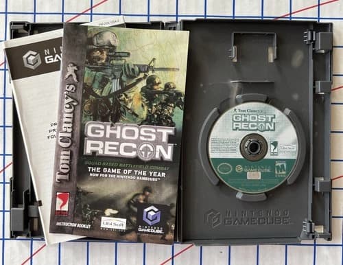 Tom Clancy's Ghost Recon (Nintendo GameCube, 2003) Tested!