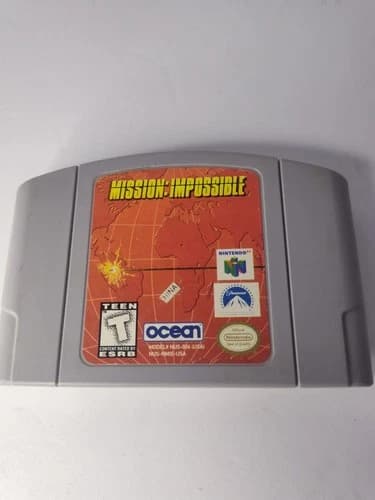 Mission: Impossible Nintendo 64 Original Authentic Cartridge N64