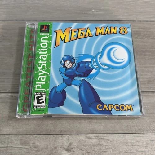 Mega Man 8 (Sony PlayStation 1, 2002) PS1 CIB Greatest Hits Tested & Working