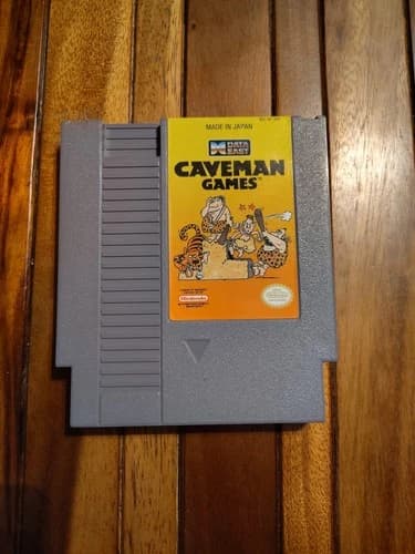 Caveman Games (Nintendo Entertainment System, 1990) NES Authentic Tested