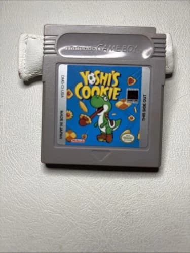 Yoshi's Cookie Nintendo Game Boy Cartridge Tested Working