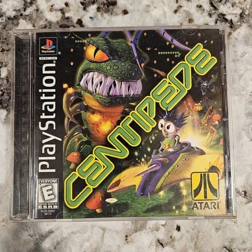 Centipede (Sony PlayStation 1 1999) PS1 CIB Complete Cleaned & Tested