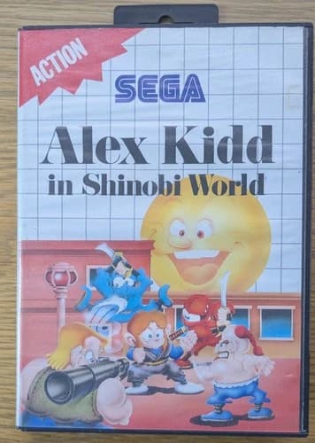 Alex Kidd In Shinobi World Master System